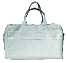 BAG TOOL CANVAS 24 POCKET WHITE 16WX7DX9-1/4H - Canvas Tool Bags